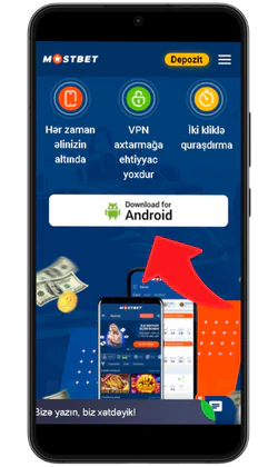 Yüklə Mostbet APK